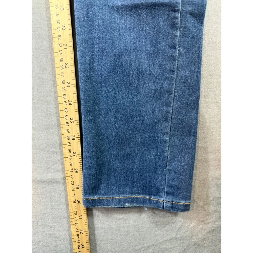 Levi's 502 Taper Jeans Boys 16 Reg Blue Excellent Stretch Medium Wash Denim